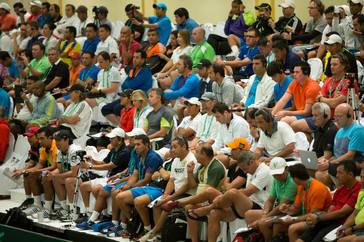 Mark Kovacs convention audience